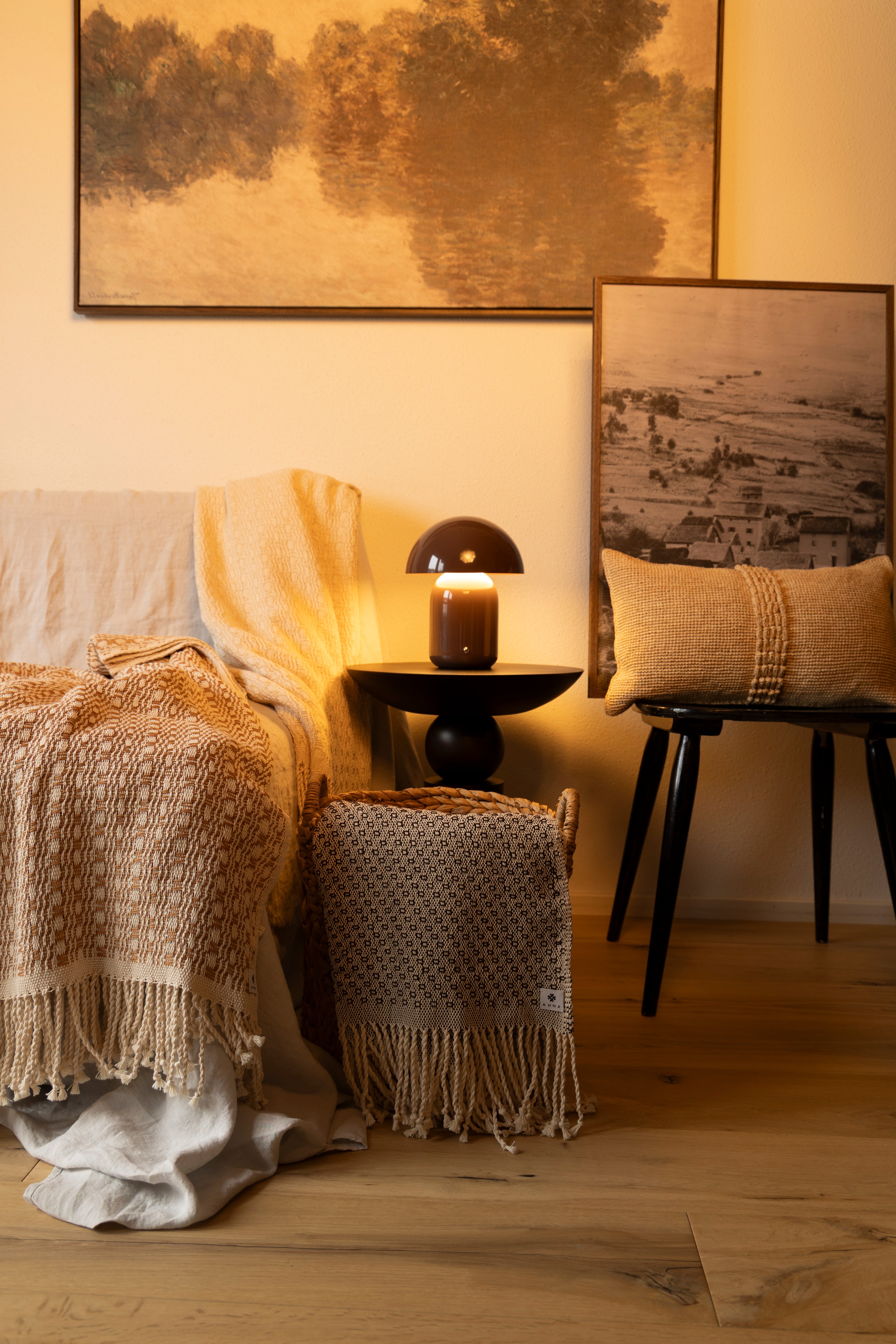 Collection Origines - Plaid et Housse de coussin