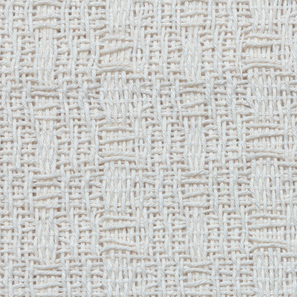 AINA Tagesdecke – Ecru – handgewebte Baumwolle