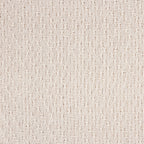 Plaid en coton tissé à la main en couleur écru - SOA